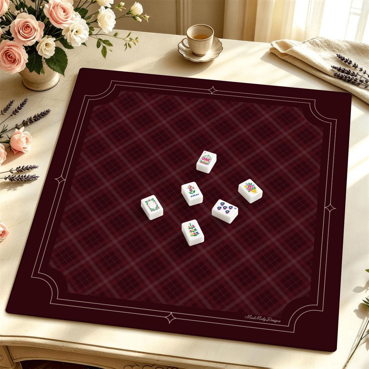 The PlaidMahj Mat