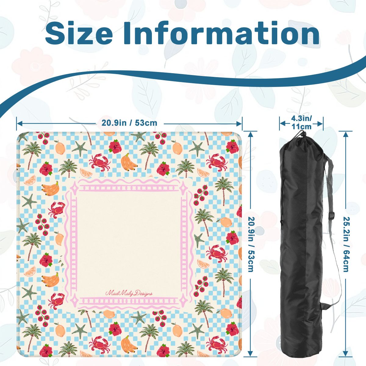 The Isla Travel Mat