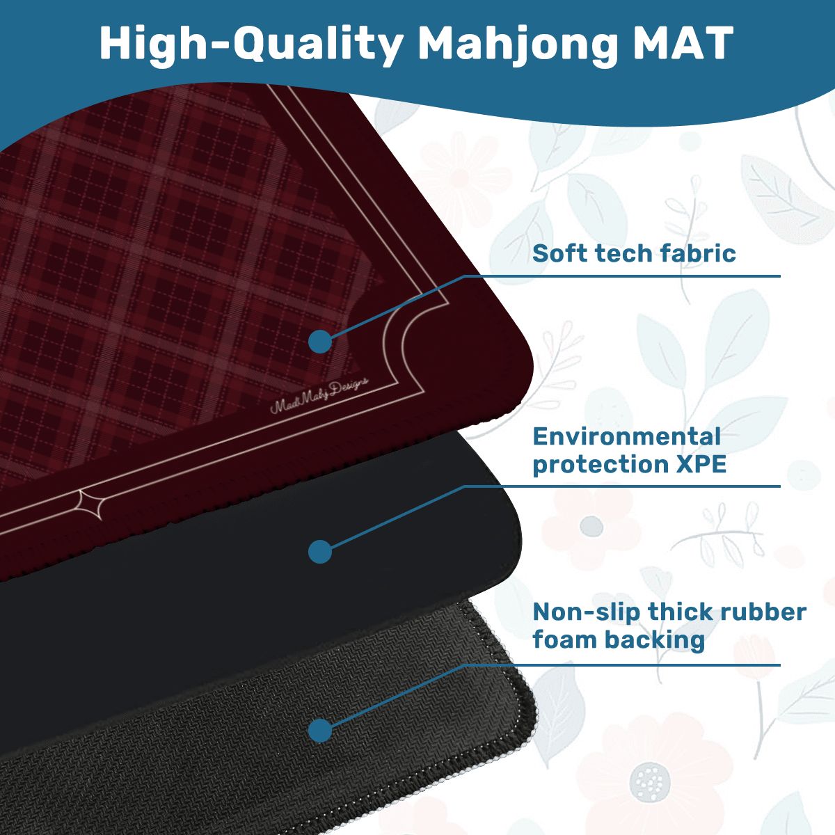 The PlaidMahj Mat