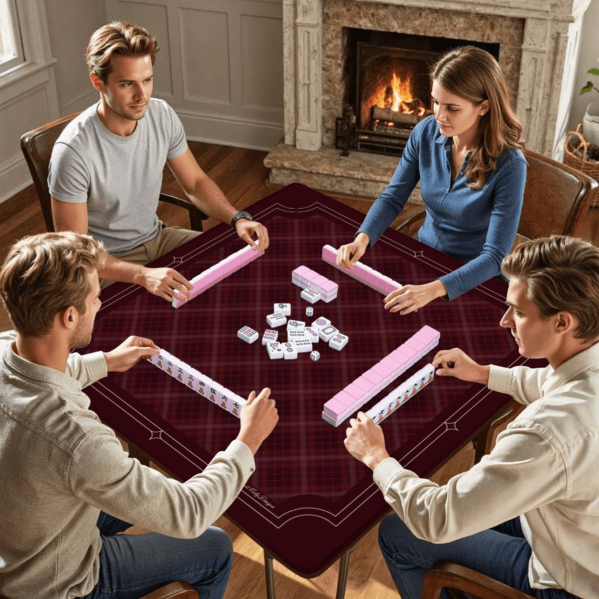The PlaidMahj Mat