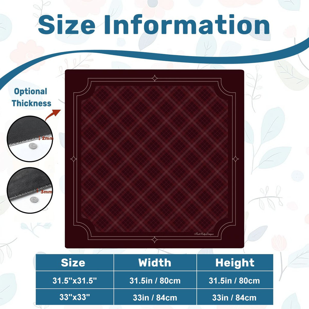 The PlaidMahj Mat