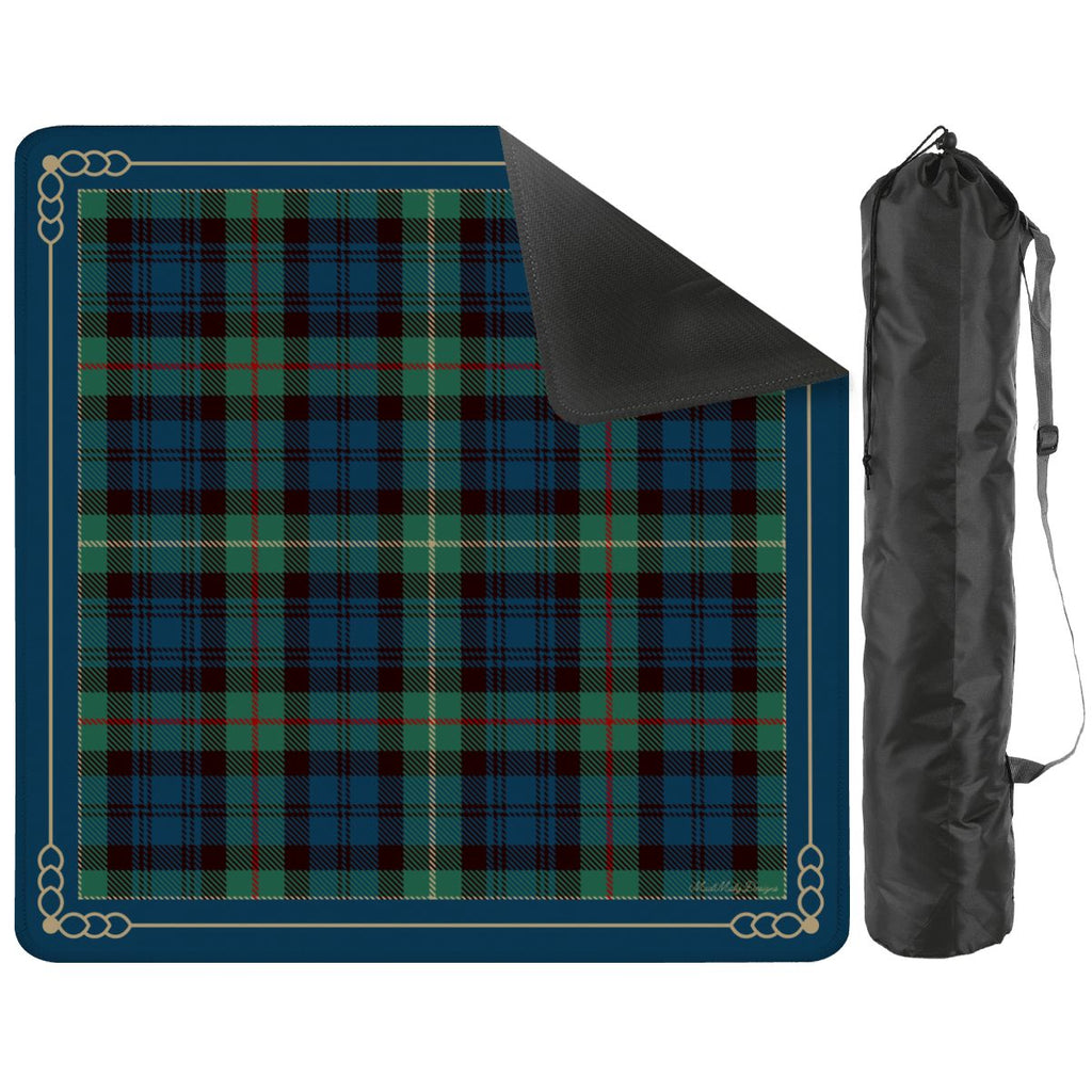 Blue Christmas Mat